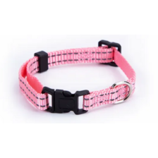 Nobleza obojok s reflexným pásikom 1 x 20-30 cm ružový